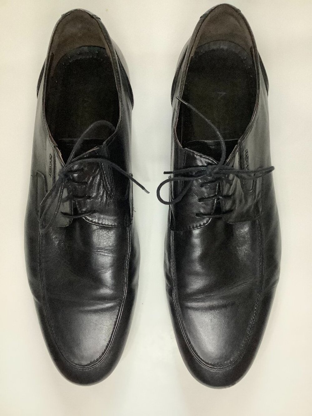 Magli by Bruno Magli Metallic Leather Oxford Lace-Up Shoes